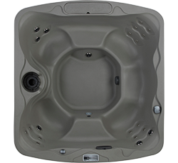 Product image top view of the Monterey model Hot Tub from the Freeflow® Hot Tubs series offered by Bonsall Pool & Spa In Lincoln, NE.