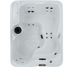 Product image top view of the Azure model Hot Tub from the Freeflow® Hot Tubs series offered by Bonsall Pool & Spa In Lincoln, NE.