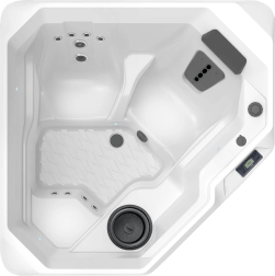 Product image top view of the TX model of the Hot Spring Hot Tubs new Hot Spot series by Bonsall Pool & Spa In Lincoln, NE.