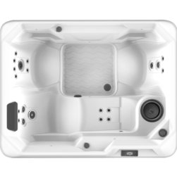 Product image top view of the Stride model of the Hot Spring Hot Tubs new Hot Spot series by Bonsall Pool & Spa In Lincoln, NE.